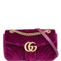 Gucci Marmont Velvet Small Shoulder Bag