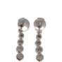 Tiffany & Co Graduated Jazz Drop Platinum Diamond Earrings