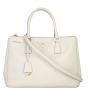 Prada Saffiano Lux Galleria Double Zip Tote Medium
