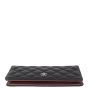 Chanel Classic CC Yen Wallet | Black Caviar 
