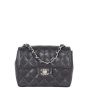 Chanel Classic Flap Mini Square | Black Quilted Caviar 