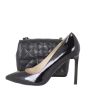Chanel Classic Flap Mini Square | Black Quilted Caviar 