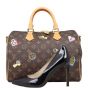 Louis Vuitton Speedy 30 Bandouliere Monogram Love Lock