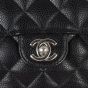 Chanel Classic Flap Mini Square | Black Quilted Caviar 