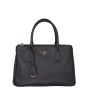 Prada Saffiano Lux Galleria Double Zip Tote Small