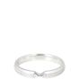 Tiffany & Co Tiffany Setting Diamond Nesting Narrow Band Platinum Diamond Ring