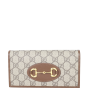 Gucci GG Supreme Horsebit 1955 Chain Wallet
