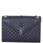 Saint Laurent Monogram Mix Matelasse Envelope Chain Bag Large