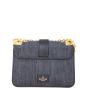 Valentino B-Rockstud Denim Shoulder Bag