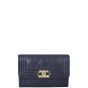 Chanel Boy Flap Card Holder