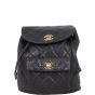 Chanel Duma Quilted Backpack Vintage | Black 