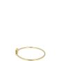 Tiffany & Co T Wire 18k Yellow Gold Diamond Bracelet