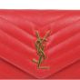 Saint Laurent Cassandre Envelope Chain Wallet
