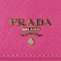Prada Saffiano Wallet on Strap Hardware