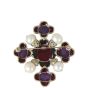Chanel CC Embellished Brooch 