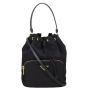 Prada Duet Tessuto Bucket Bag 