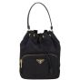 Prada Duet Tessuto Bucket Bag 