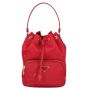 Prada Duet Tessuto Bucket Bag 