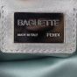 Fendi Baguette Bag Silver Interior Stamp