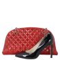 Chanel Just Mademoiselle Bowler Bag Medium | Red