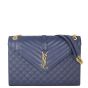 Saint Laurent Monogram Mix Matelasse Envelope Chain Bag Large