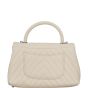 Chanel Coco Top Handle Medium Bag | Beige