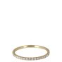 Tiffany & Co Metro Full Eternity 18k Yellow Gold Diamond Ring