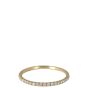 Tiffany & Co Metro Full Eternity 18k Yellow Gold Diamond Ring