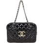  Chanel Brilliant Patent Camera Bag Large | Black