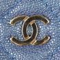 Chanel Double Zip Clutch with Chain Hardware