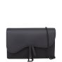 Dior Saddle Pouch Wallet on Chain Ultramatte