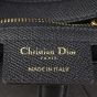 Dior Saddle Bag with Embroidered Strap Interior Stamp