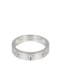 Cartier Love Wedding Band 18k White Gold 1 Diamond