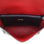 Prada Lux Double Sided Flat Satchel Main Interior