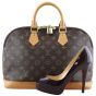 Louis Vuitton Alma PM Monogram Scale