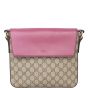 Gucci GG Supreme Leather Flap Shoulder Bag