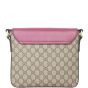 Gucci GG Supreme Leather Flap Shoulder Bag