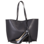 Saint Laurent Perforated East West Shopping Tote