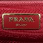 Prada Saffiano Lux Galleria Double Zip Tote Large Interior Stamp