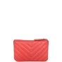 Chanel Classic O-Case Mini Chevron | Red