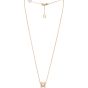 Bvlgari B.Zero1 18k Rose Gold Diamond Necklace