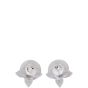Louis Vuitton Idylle Blossom 18k White Gold Diamond Stud Earrings 