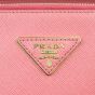 Prada Saffiano Lux Galleria Double Zip Tote Small