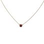 Tiffany & Co Elsa Peretti Color by the Yard Ruby 18k Yellow Gold Necklace