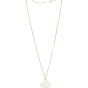 Bvlgari Diva's Dream 18k Rose Gold Diamond Mother of Pearl Pendant Necklace
