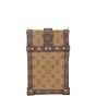 Louis Vuitton Vertical Trunk Pochette Monogram Reverse