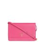 Prada Saffiano Wallet on Strap Front