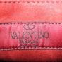 Valentino Rockstud Spike Medium Shoulder Bag Interior Stamp