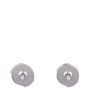 Chopard Happy Diamonds Heart 18k White Gold Stud Earrings