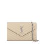 Saint Laurent Monogram Chain Wallet front